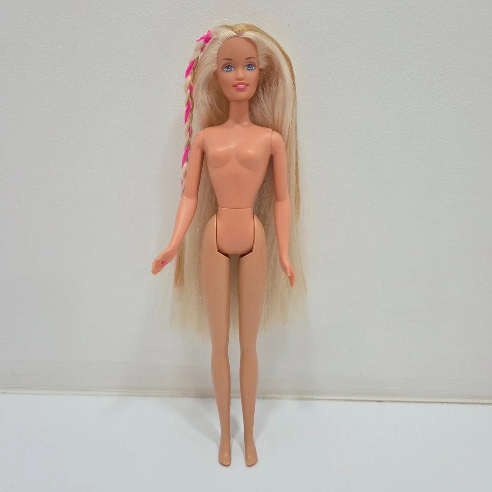Vintage 1996 Barbie All Grown Up Teen Skipper Nude Doll Only W/ Ring Blonde